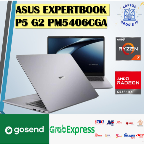 ASUS EXPERTBOOK P5 G2 PM5406CGA RYZEN AI 7 445 16GB 512GB W11+OHS+M365B 14.0WUXGA