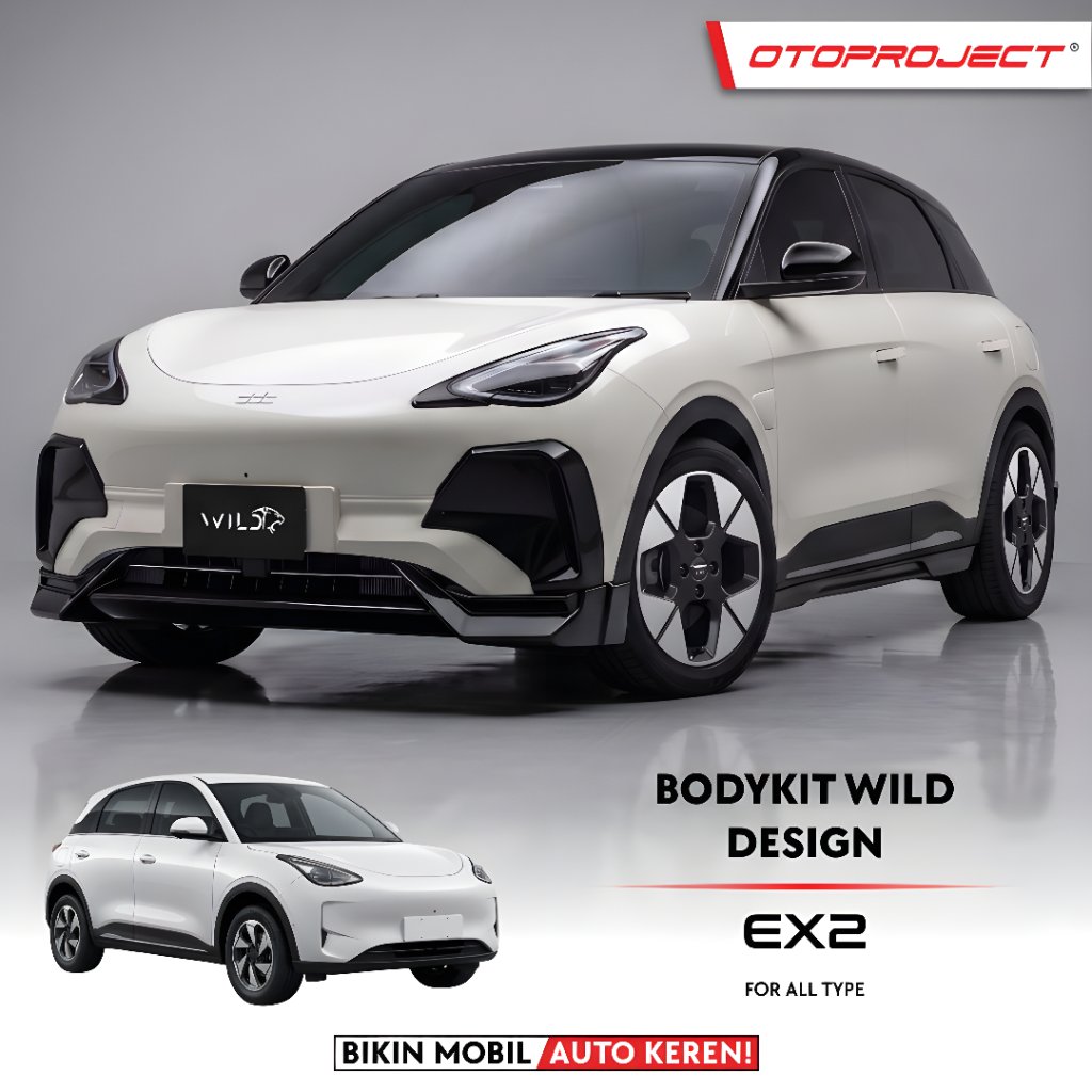 Jual Otoproject - Bodykit Geely EX2 Fullset Wild Design Non Painting Sporty Eksterior Mobil | Shopee Indonesia