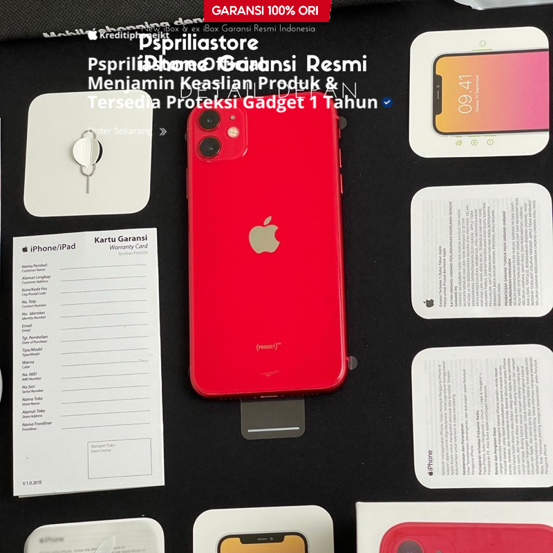 TERLARIS Iphone 11 resmi iboxx - 64GB 128GB - Garansi Aktif - Like New