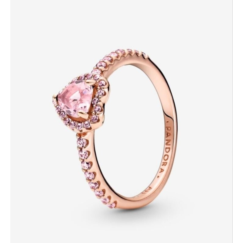 Jual Sparkling elevated heart ring pandora | Shopee Indonesia