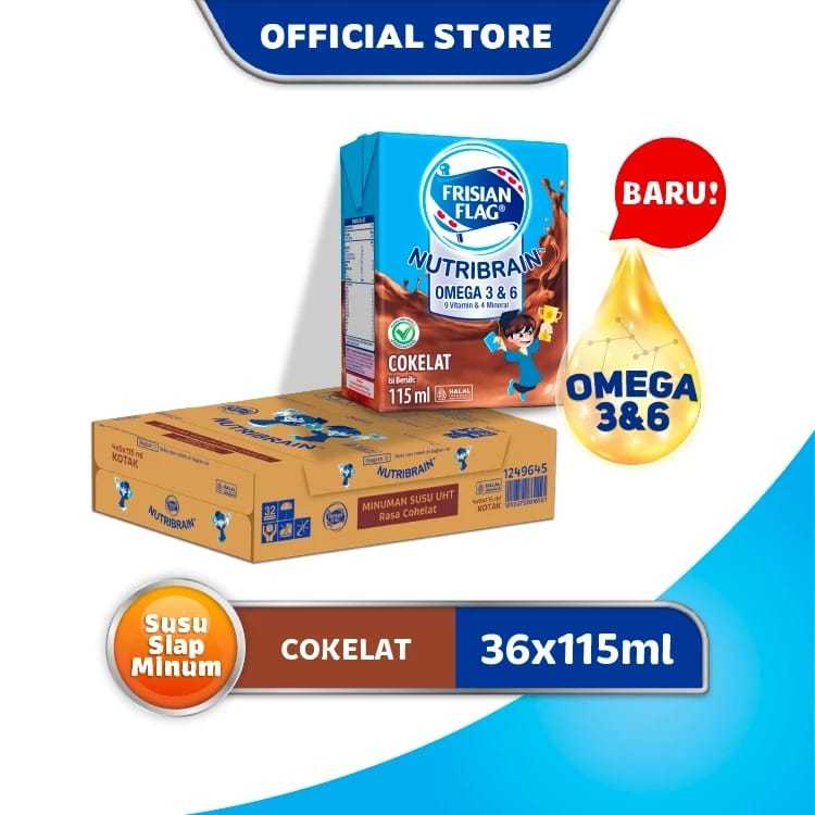 Jual Nutribrain Omega UHT | Isi 36 @ 110 Ml | Shopee Indonesia