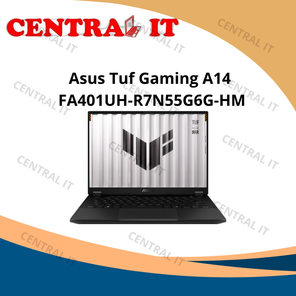 Asus TUF Gaming A14 FA401UH-R7N55G6G-HM Laptop Gaming 14 Inci AMD Ryzen 7 260 NVIDIA GeForce RTX 5050 32GB LPDDR5X 512GB NVMe 2.5K IPS-Level 165Hz 100% sRGB Windows 11 Home