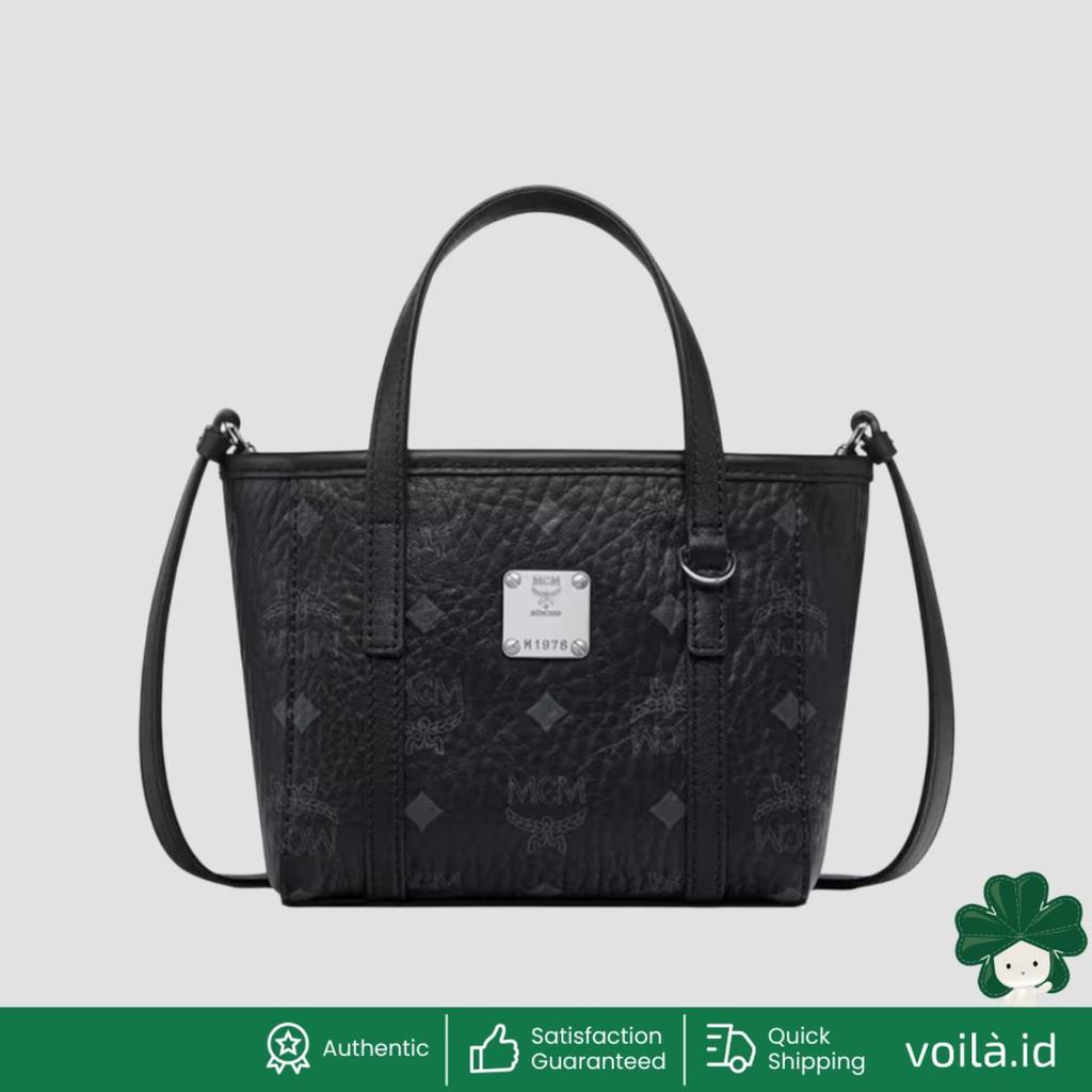 Jual X-Mini Toni Top-Zip Visetos Shopper Bag Black | Shopee Indonesia