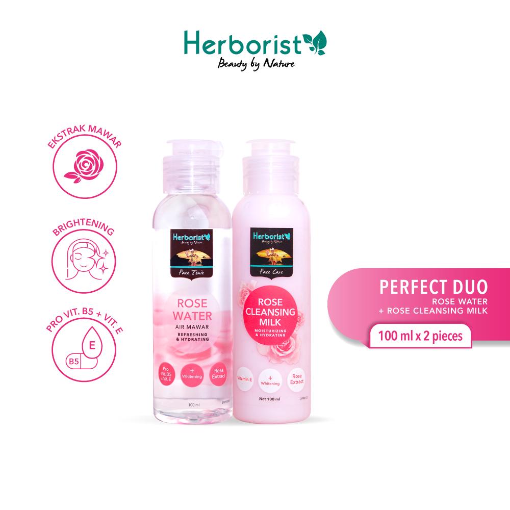 Herborist Perfect Duo - Rose Cleansing & Rose Water