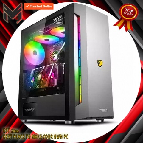 PC GAMING | i7-9700F | RTX2060 SUPER | 16GB | SSD |Gaming Design PC - GRATIS ONGKIR