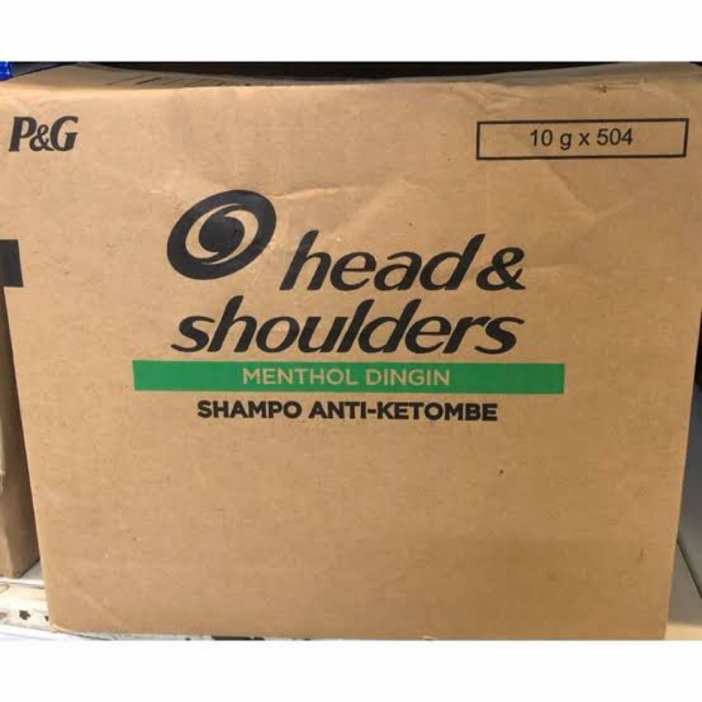 [ 1 DUS ] SHAMPOO HEAD & SHOULDERS MENTHOL DINGIN / SAMPO HEAD AND SHOULDERS MENTHOL SACHET