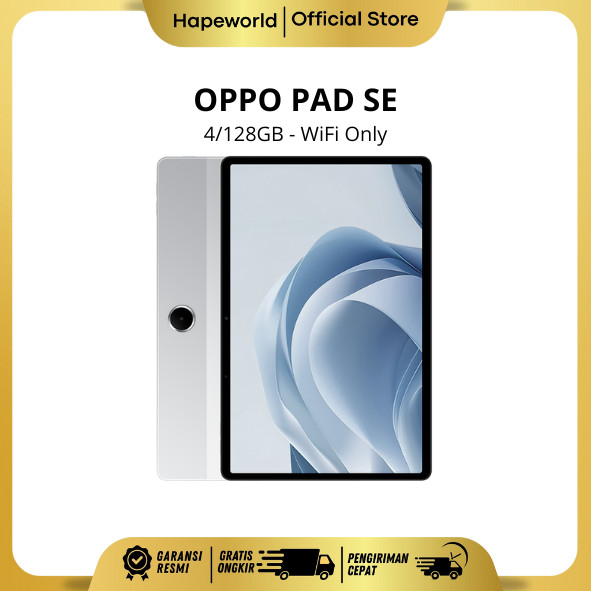 OPPO PAD SE 4/128GB WIFI ONLY - GARANSI RESMI