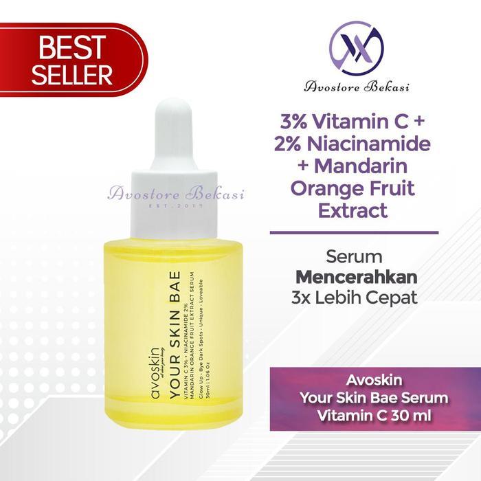 Avoskin Your Skin Bae Serum Vitamin C - Mencerahkan 3x Lebih Cepat