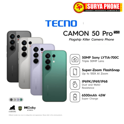 TECNO CAMON 50 PRO 5G RAM 12GB / 512GB