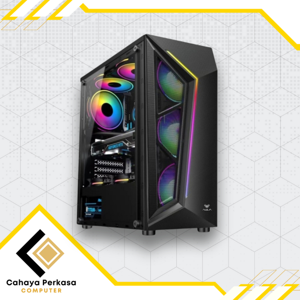 CPU | PC Rakitan Gaming 2K AMD - RYZEN 5 4500 - 16GB - RX 6600 8GB OC