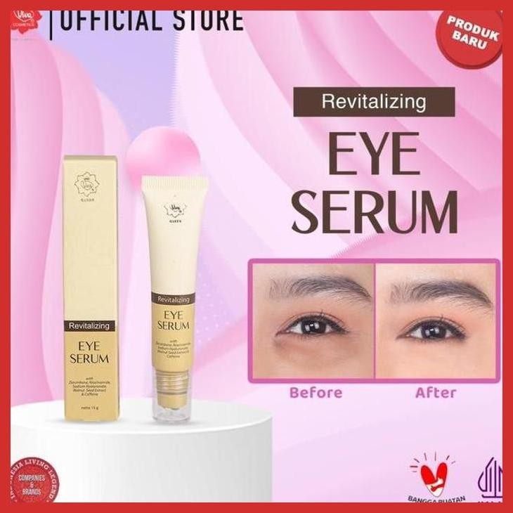AJMALL VIVA QUEEN REVITALIZING EYE SERUM - 15GR GOOD QUALITY