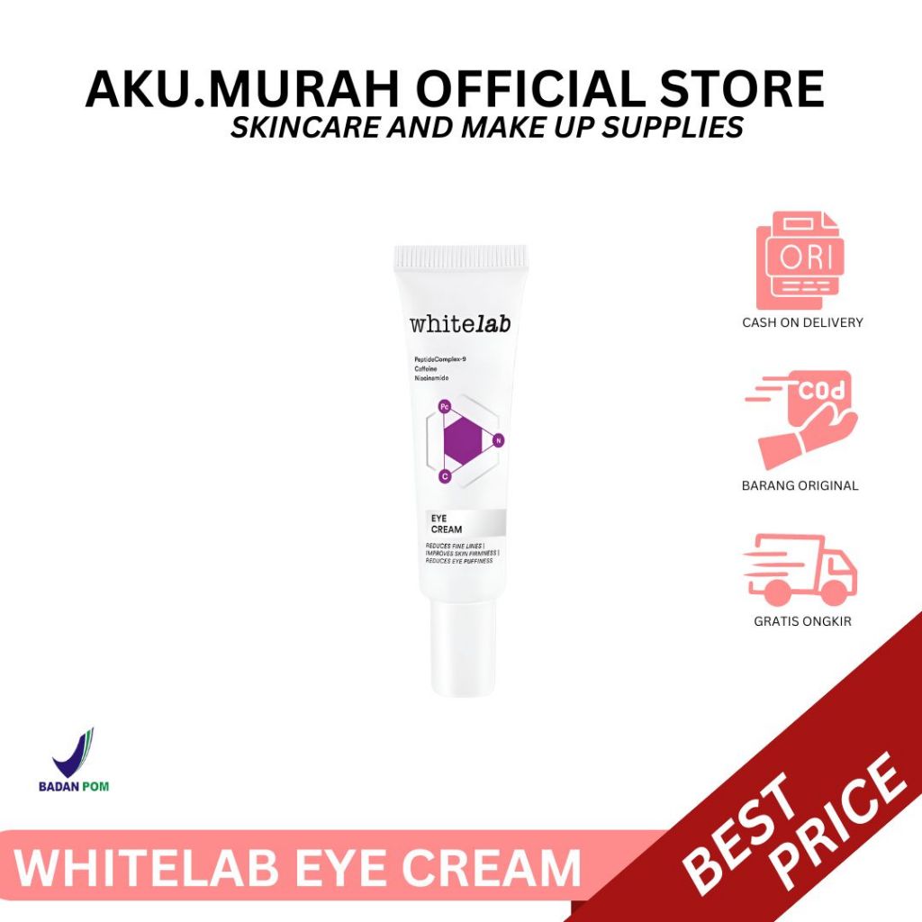 WHITELAB EYE CREAM 10 ML COPPER TRIPEPTIDE + BETA GLUCAN