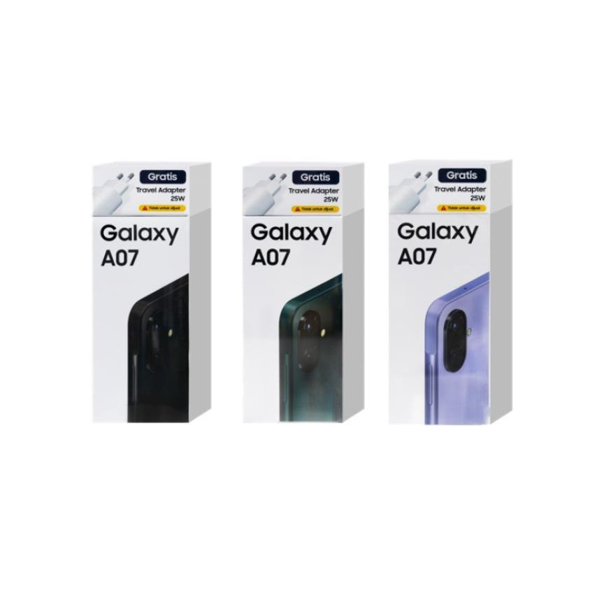SAMSUNG Galaxy A07 4GB/64GB 4GB/128GB Garansi Resmi Samsung Indonesia- FOR SALE