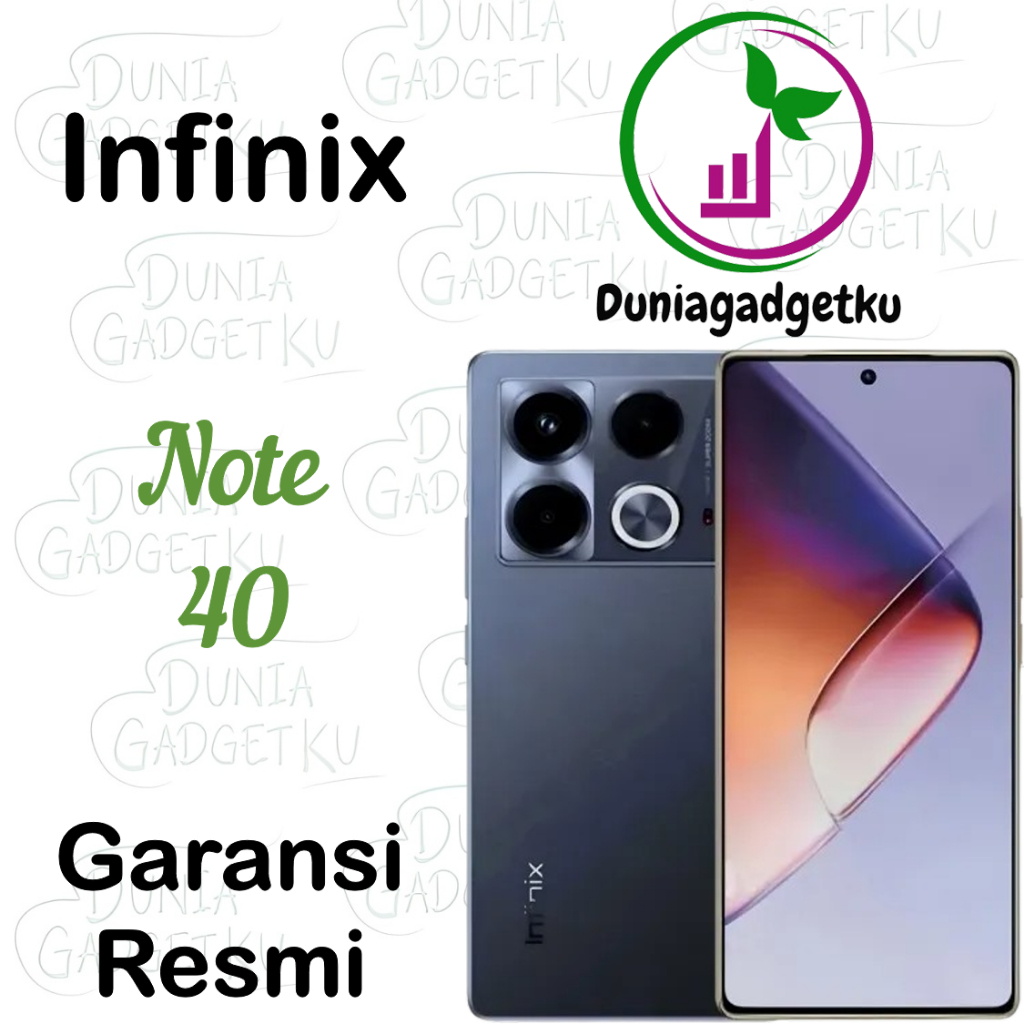 Jual Infinix Note 40 | Infinix Note 40 Pro 5G [8/256 GB] Garansi Resmi Infinix Indonesia 1 Tahun | Shopee Indonesia