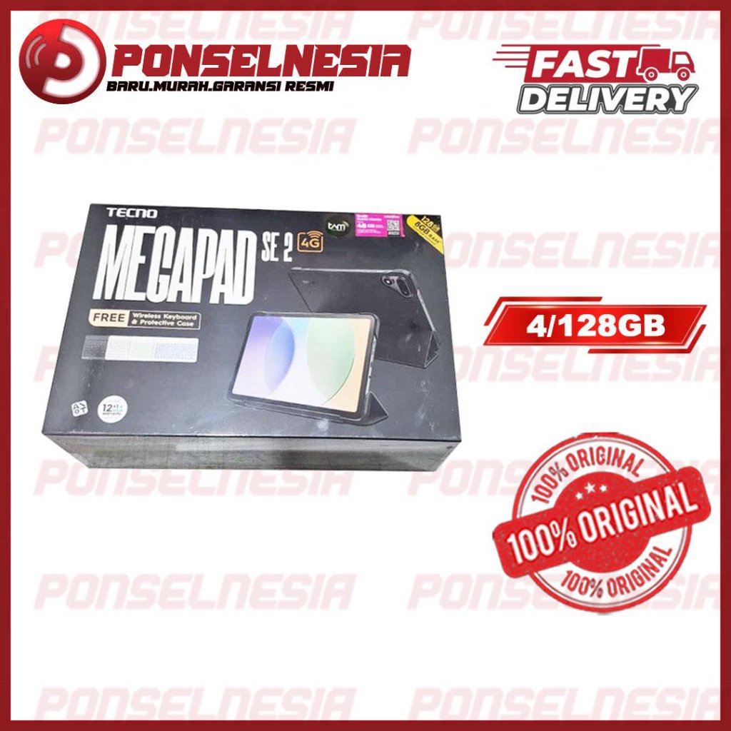 Jual Tecno Megapad SE 2 4/128GB Garansi Resmi Indonesia | Shopee Indonesia