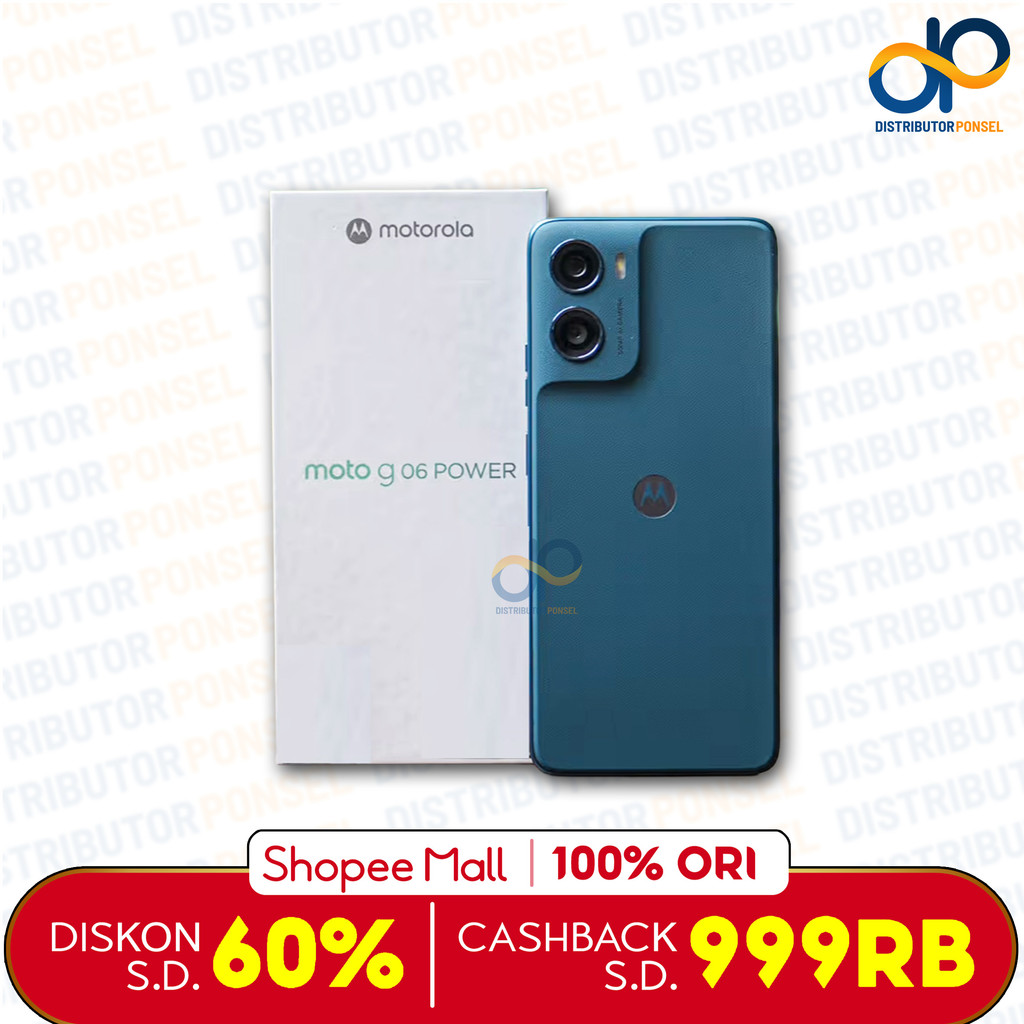 Motorola Moto G06 Power 4G 8/128GB 4/128GB Garansi Resmi