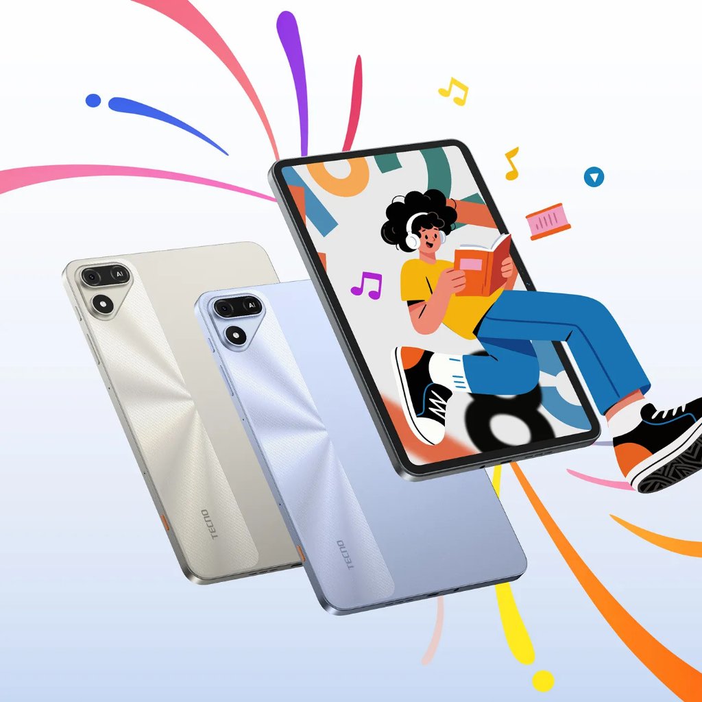 TECNO MEGAPAD SE 2 4/128 GARANSI RESMI 1 TAHUN TECNO