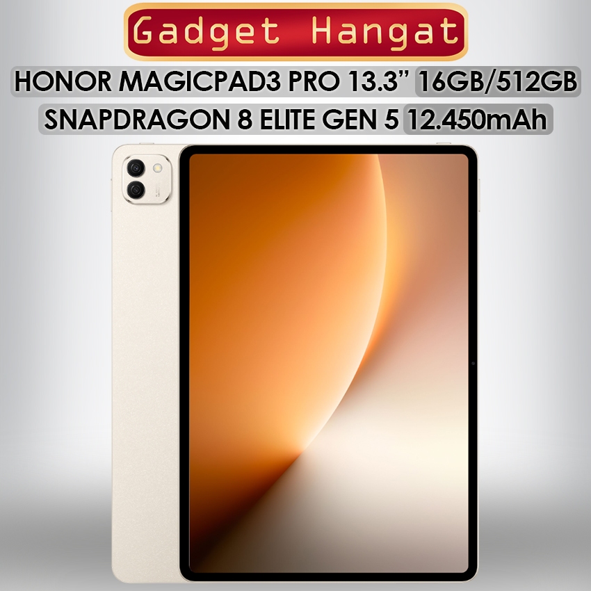 Jual Honor MagicPad3 Pro 13.3" | Wi-Fi Only | 16GB/512GB | Snapdragon 8 Elite Gen 5 | 13.3" | Android 16 | Shopee Indonesia