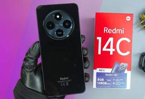 REDMI 14C NFC 8+256 GB kamera 50mp helio G85 GARANSI RESMI/TAM