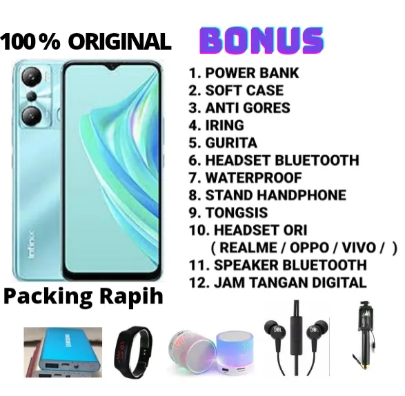 INFINIX HOT 20i RAM 4/64 GARANSI RESMI | Lazada Indonesia