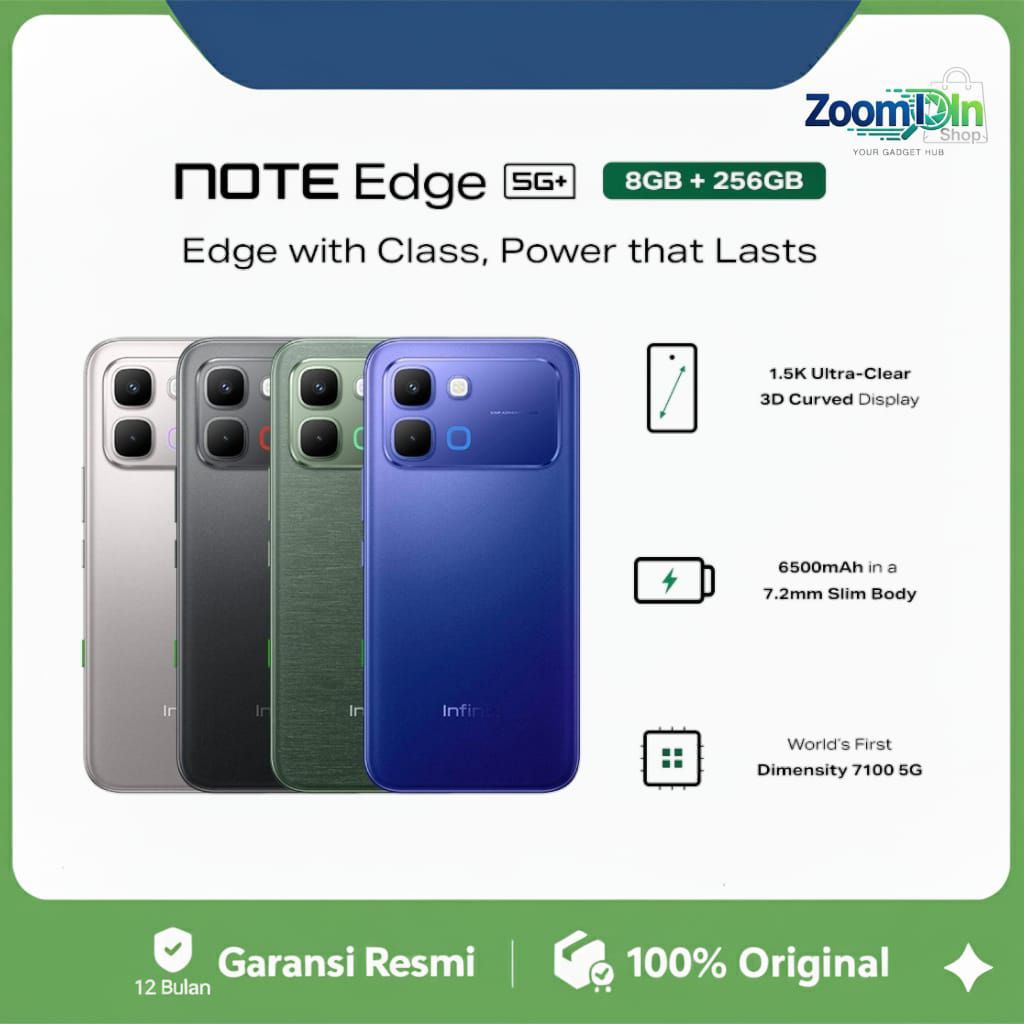 Infinix Note Edge 5G+ 8/256GB Dimensity 7100