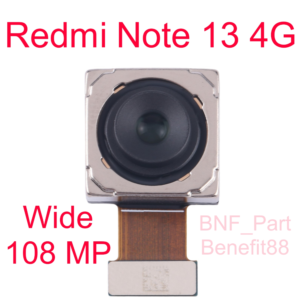 Original New Camera 1x - Kamera Utama 108 MP - Xiaomi Redmi Note 13 4G / 23129RAA4G / 23124RA7EO