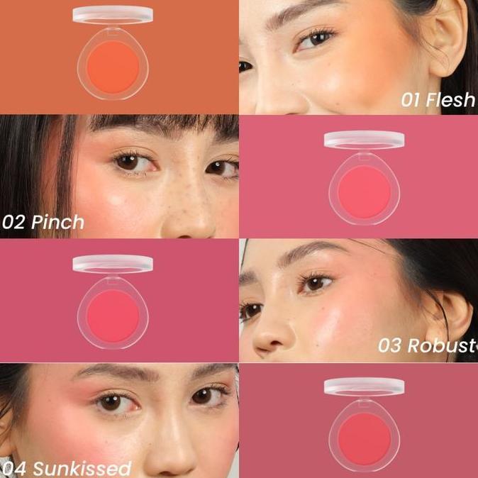 Ace- [ Streaming] Stacey Natural Rouge (Powder Blush) - Primer Infused Blush Pmented Creamy Blendable