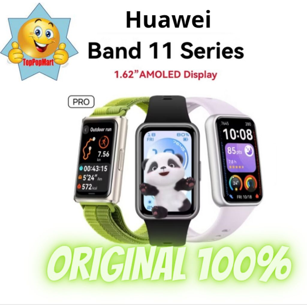 HUAWEI Band 11 Series | 1.62" AMOLED Display | Enhanced Sleep Tracking | Heart Heal Management | Smartwatch Like