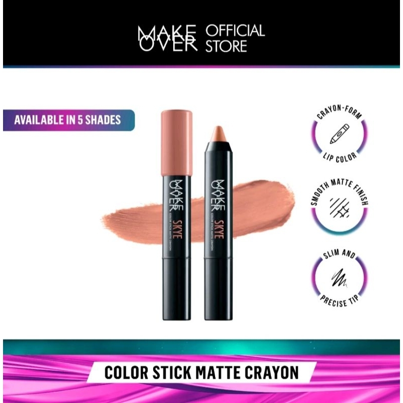 Make Over Color Stick Matte Crayon - Shade 105 Skye