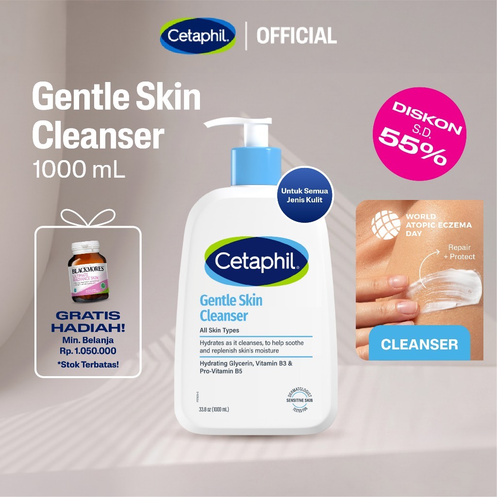 Cetaphil Gentle Skin Cleanser 1000ml