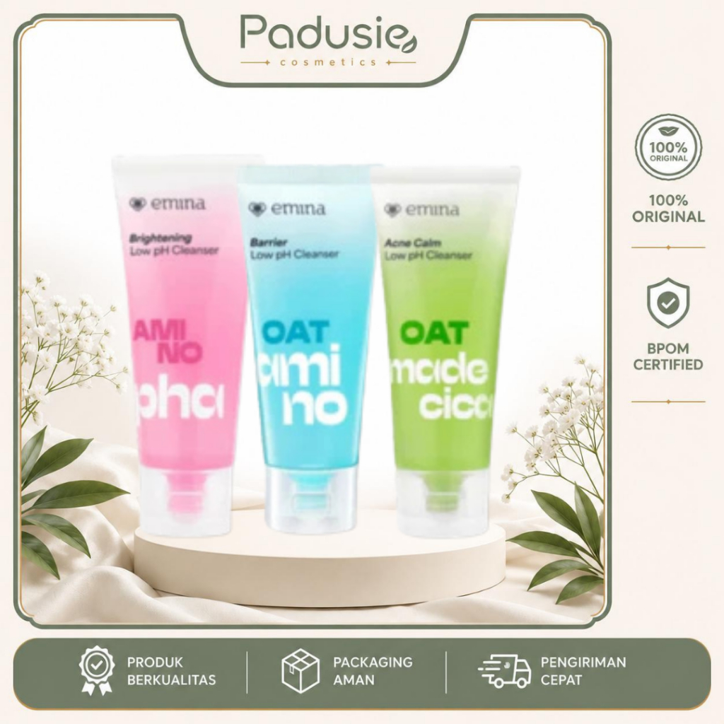 Emina Oat Amino Ceramide Barrier Low pH Gel Cleanser