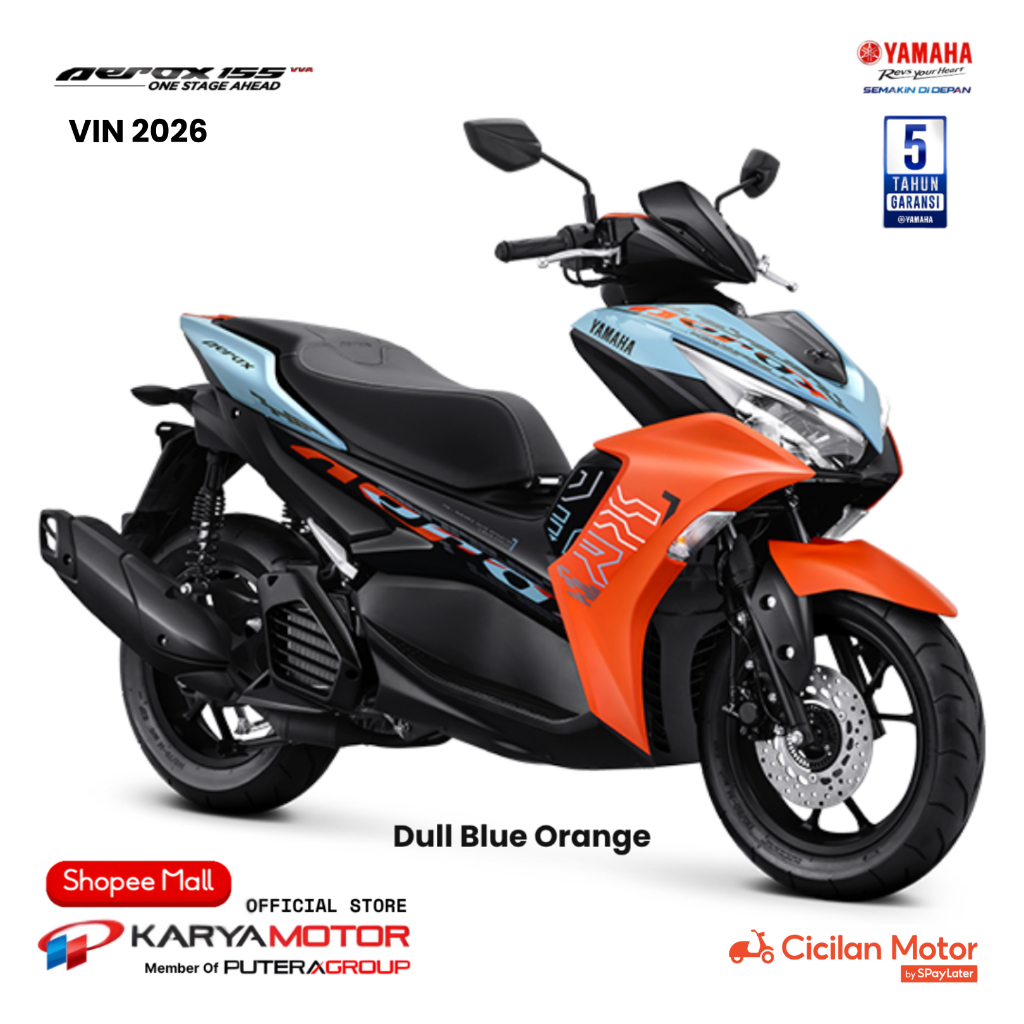 Jual Sepeda Motor Yamaha Aerox 155 Standard | Shopee Indonesia