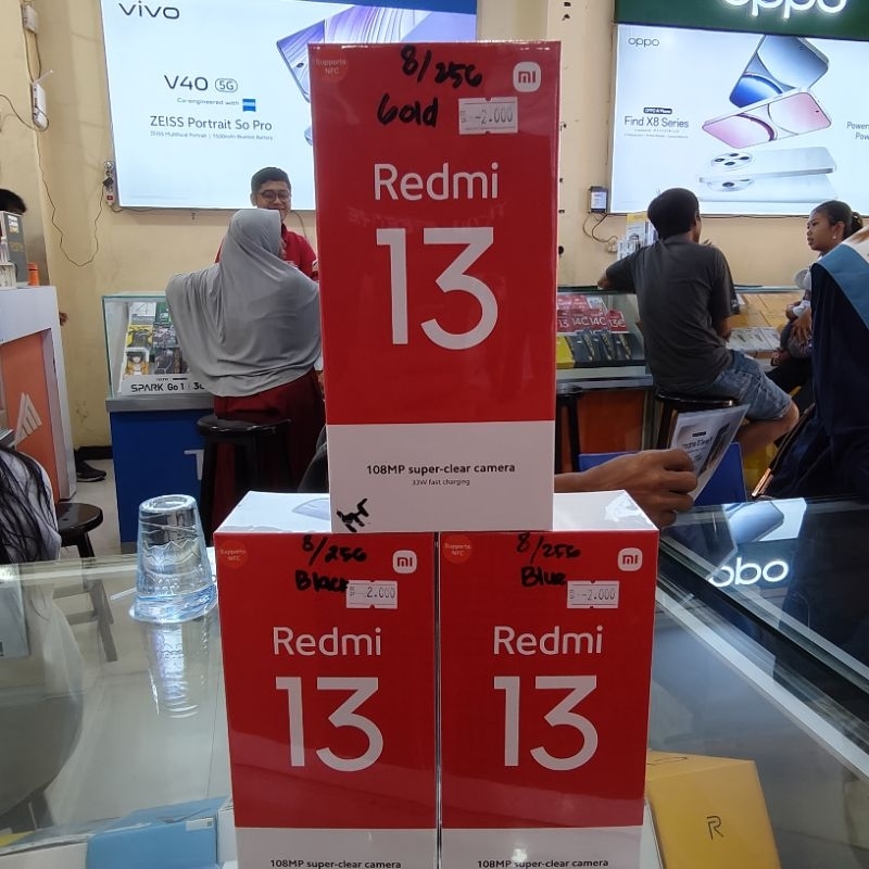 REDMI 13 8/256 WARNA LENGKAP