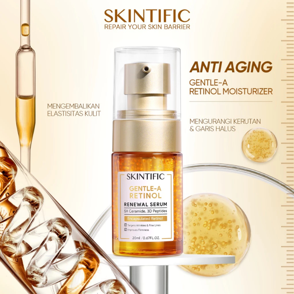 SKINTIFIC-GENTLE A RETINOL RENEWAL SERUM