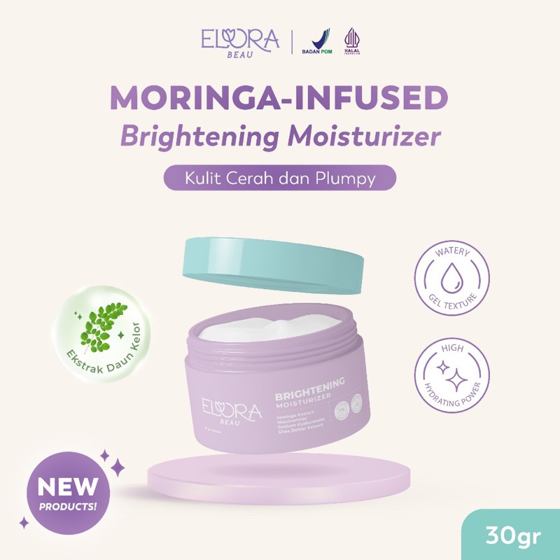[ready stock] ELORA BEAU - BRIGHTENING MOISTURIZER