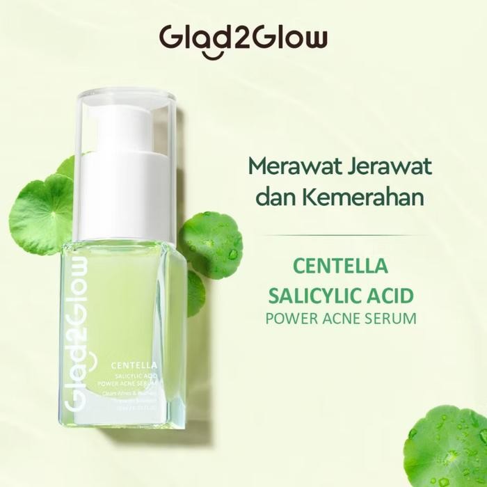Glad2Glow Centella 2% Salicylic Acid Power Acne Serum