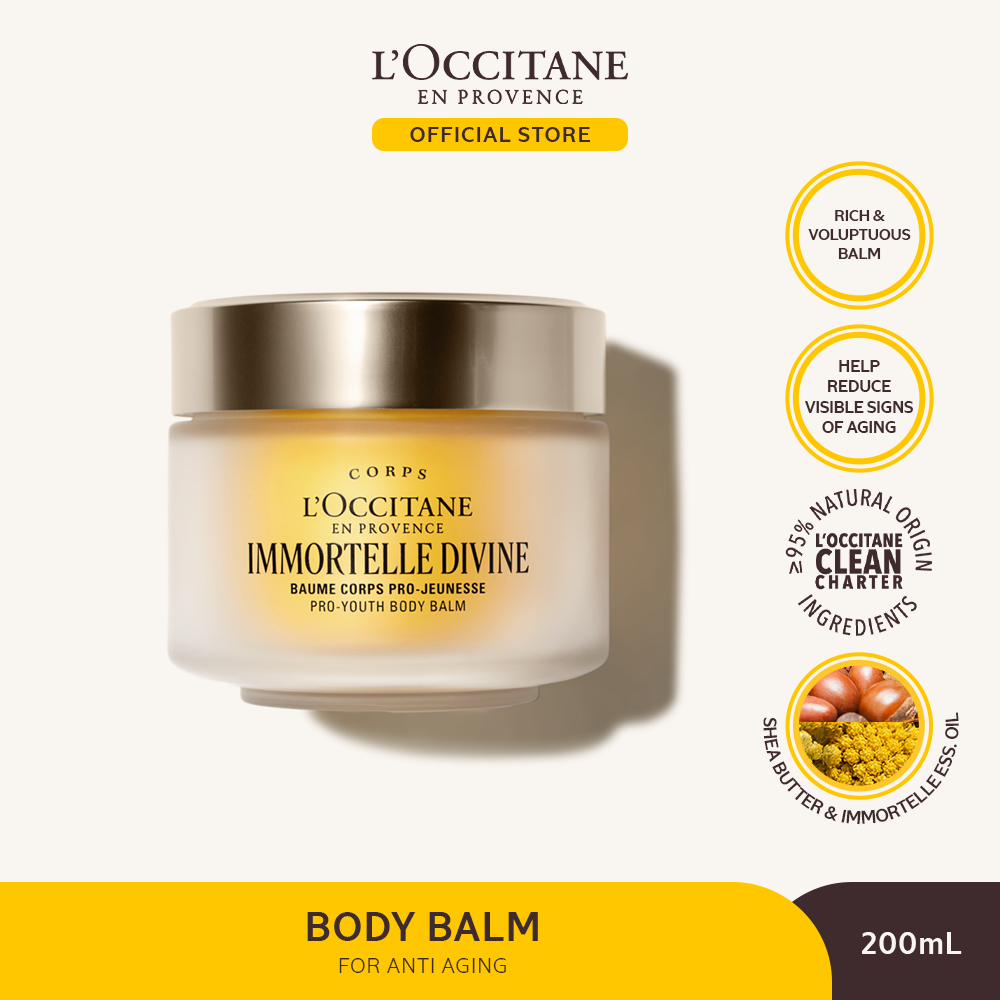 Jual L'Occitane Immortelle Divine Pro Youth Body Balm 200ml | Shopee Indonesia