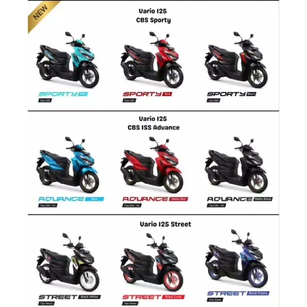 Jual All New Honda Vario 125 | Shopee Indonesia