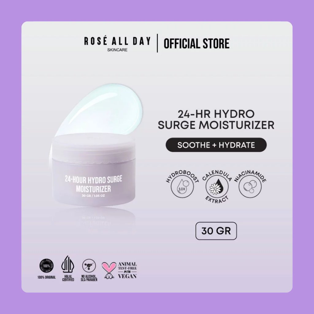 Rose All Day 24 hour Hydro surge Moisturizer 30gr