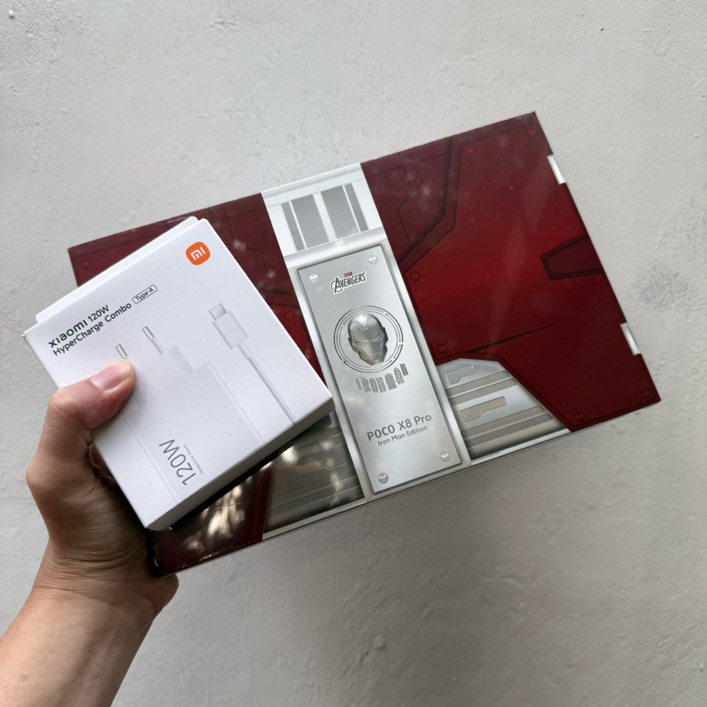 Poco X8 Pro Iron Man Edition 5G 12/512Gb Resmi dan Segel