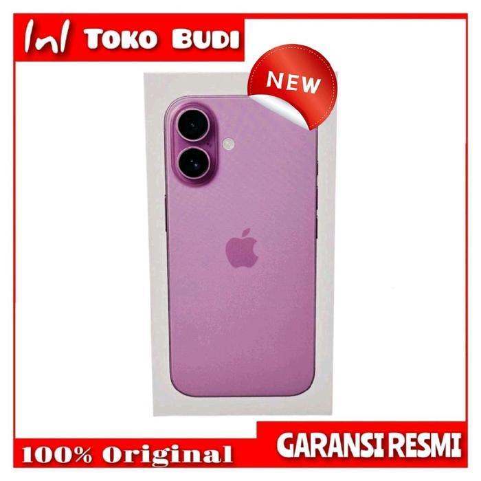 Apple Iphone 16 ( 128Gb 256Gb 512Gb) Garansi Resmi Original Dan Terpercaya