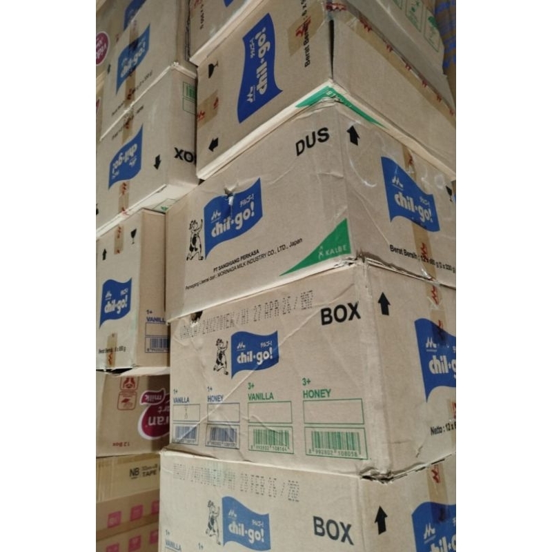 MORINAGA CHIl GO 1+/3+ 950gr MADU VANILA KARTON