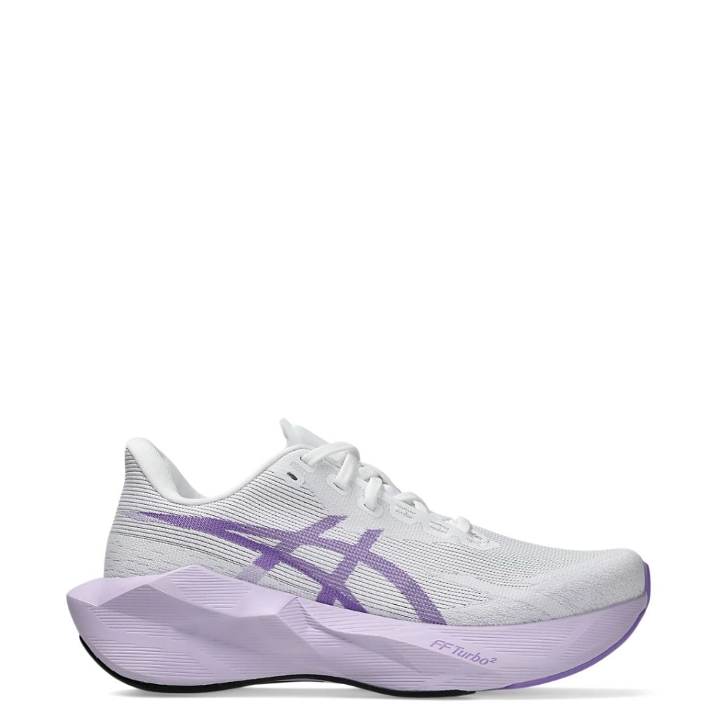 Asics Novablast 6 Running White Murasaki Women Shoes Original
