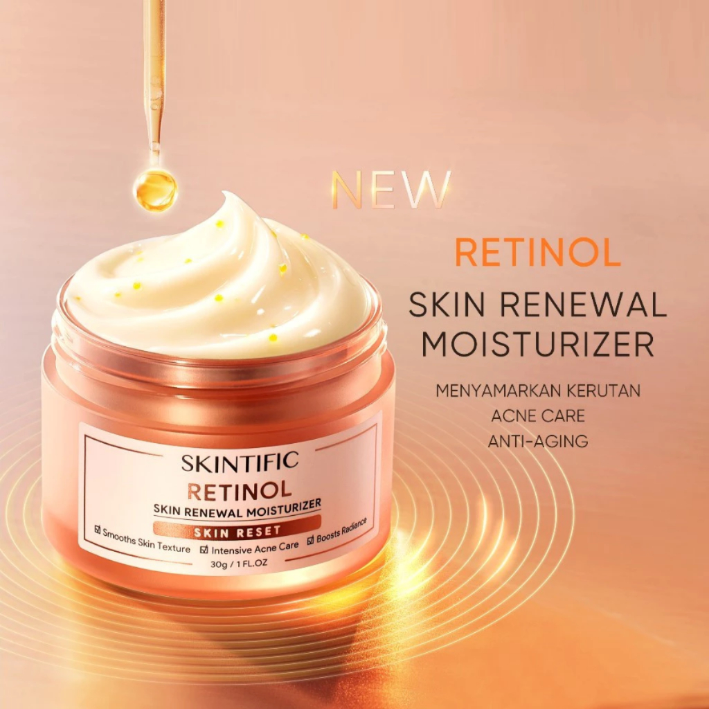 SKINTIFIC RETINOL SKIN RENEWAL MOISTURIZER