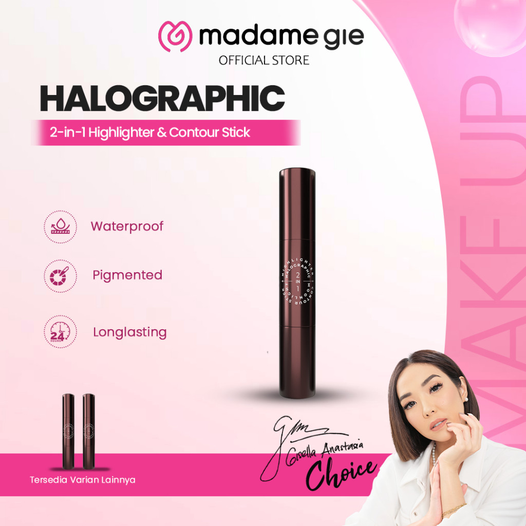 Madame Gie Halographic 2-in-1 Highlighter & Contour Stick