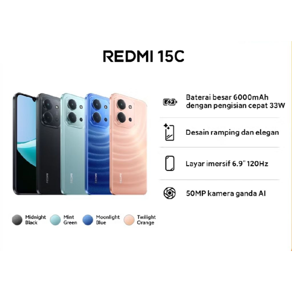 Redmi 15c 8/256