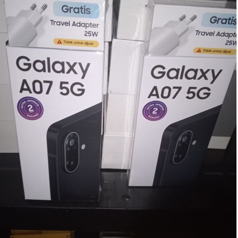 Samsung Galaxy A07 5G 6/128GB - Garansi Resmi Samsung Indonesia 1 Tahun