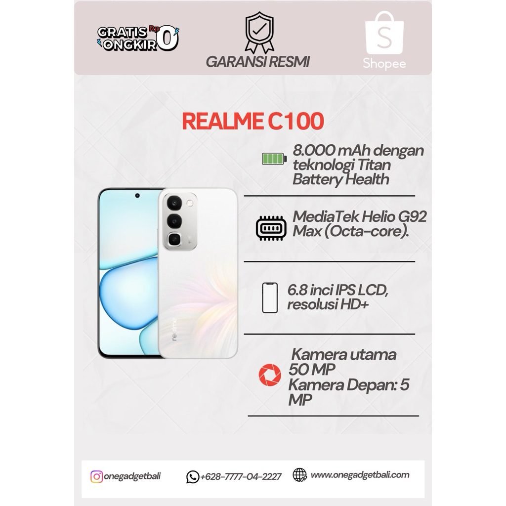 REALME C100