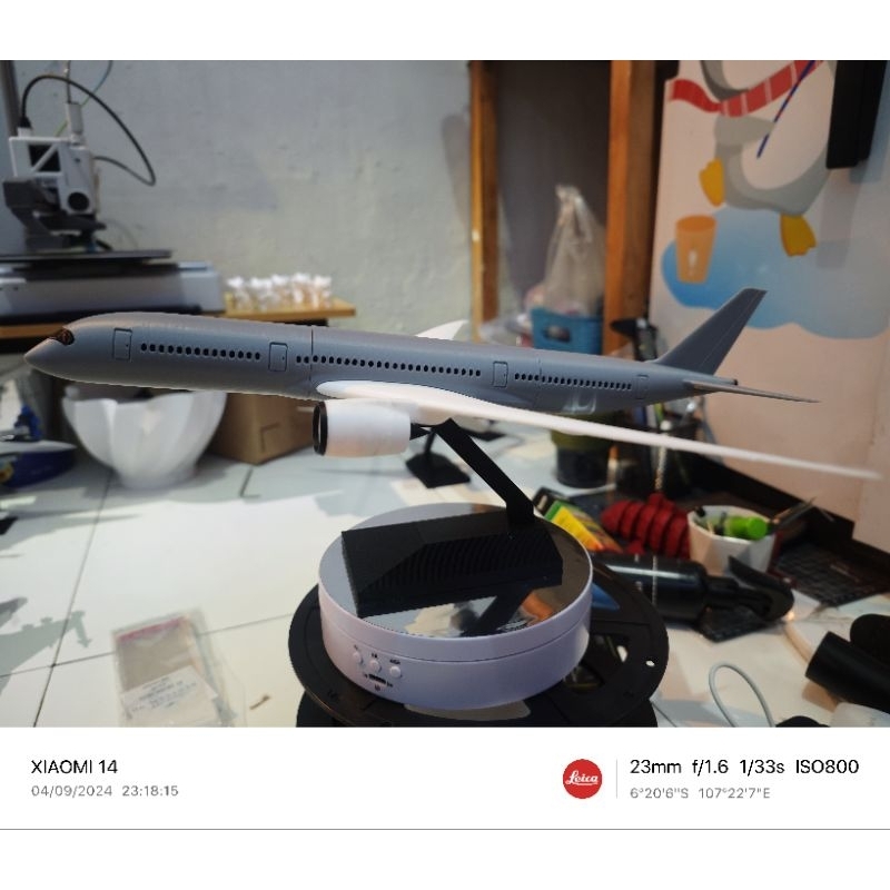 Jual Miniatur Pesawat Airbus A350/Mainan/Dekorasi/3D Print/Multi Part | Shopee Indonesia
