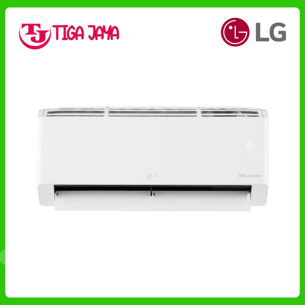 LG AC K05NVA NEW AC INVERTER 1/2 PK DUALCOOL Terminator DUAL SWING AUTO - Watt Control - Gold Fin - Dual Inverter Kompressor K05NVA